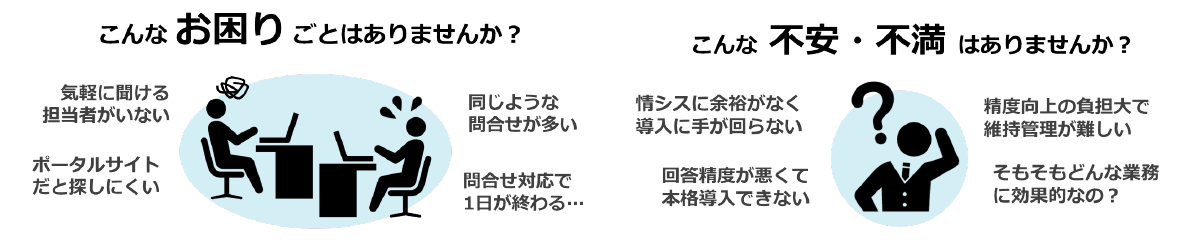 チャットボットによくある課題