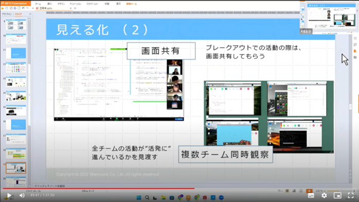 図6 講師側の全体の状況把握手段